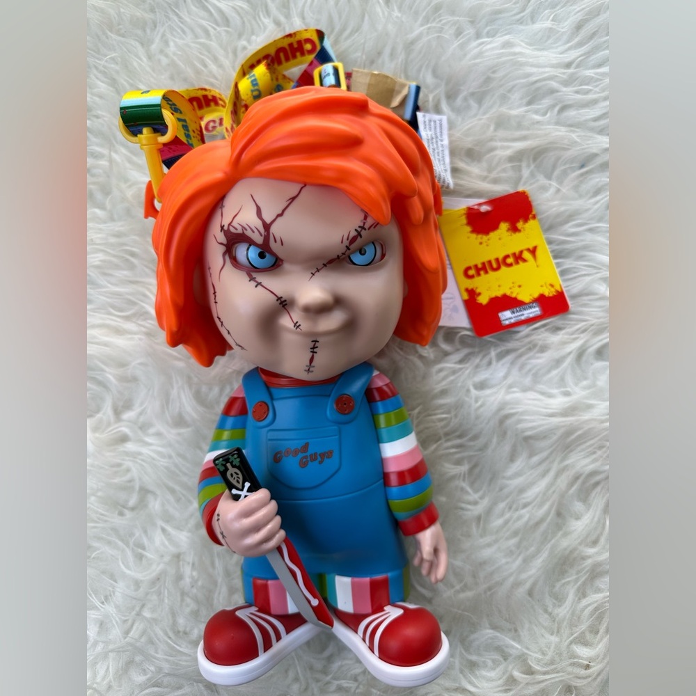 Universal Studios Halloween Horror Nights Animated Chucky Popcorn Bucket 2024